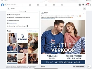 Outletverkoop Eskimo 1/2 Autostradeweg 2 9090...