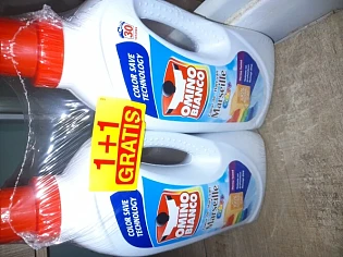 Omino blanco 1 en 1 gratis bij delhaize 10.29...