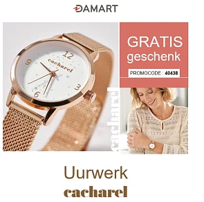 Gratis uurwerk Cacharel bij uw bestelling bij...