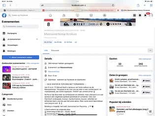 Krokus Massaverkoop 8 tot 12/2 Wissenstraat 1...