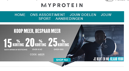 15% korting bij aankoop vanaf €10 20% korting...