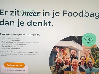 45€ korting (3x 15€) korting op je 1ste beste...