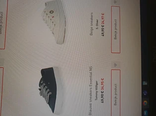 -50% op selectie sneakers v oa Gabor, Mexx, T...