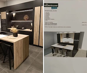 Een nieuwe keuken besteld bij de Keukenbouwer...