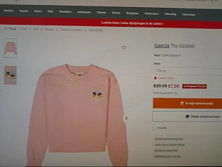 -82% op kindertrui v Garcia bij AS Adventure...