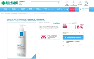 SundayDeal bij medi market: -40% op La Roche...