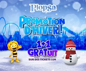 🎡🎢 1+1 GRATUIT chez Plopsa 😍 Promo valable...