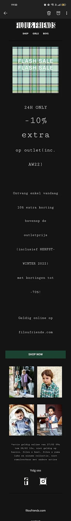 Nog tot morgenmiddag 12u extra kortingen op d...