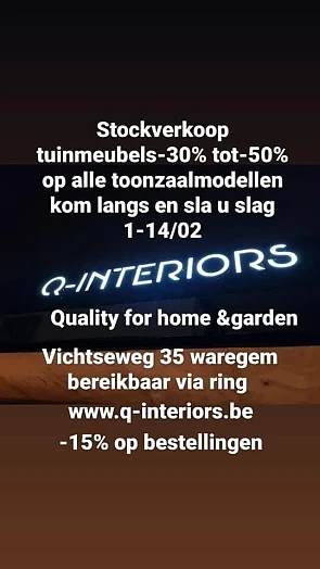 Laatste week tem zat 4/03 Q-interiors, stockv...