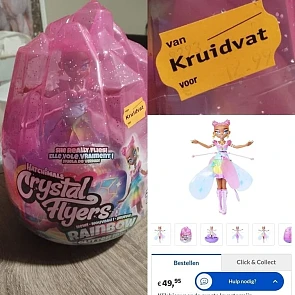 Mooie promo in Kruidvat Hatchimals Crystal Fl...