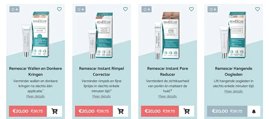 Bestel jouw favoriete Remescar instant produc...