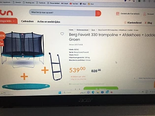 Voor mensen die een Berg trampoline zoeken…....