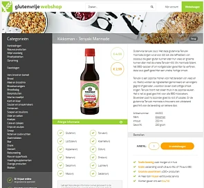 Kikkoman Glutenvrij Teriyaki -40% bij Glutenv...