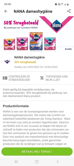Myshopi nana 50% cashback
