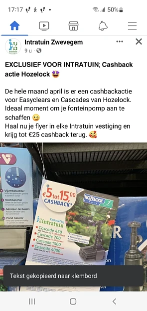 Intratuin 𝗘𝗫𝗖𝗟𝗨𝗦𝗜𝗘𝗙 𝗩𝗢𝗢𝗥 𝗜𝗡𝗧𝗥𝗔𝗧𝗨𝗜𝗡; 𝗖𝗮𝘀𝗵𝗯𝗮𝗰𝗸...