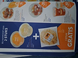 Bij Okay van woe 19 april tem di 2 mei gratis...