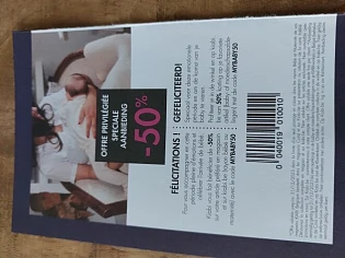 50% korting op je favoriete item bij Kiabi.be...