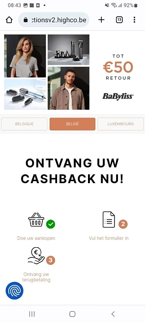 Bij aankoop v een deelnemend artikel v Babyli...