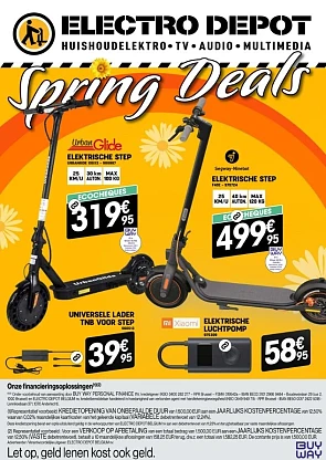 Straffe Spring Deals bij Electro Depot 🤩 Hoo...