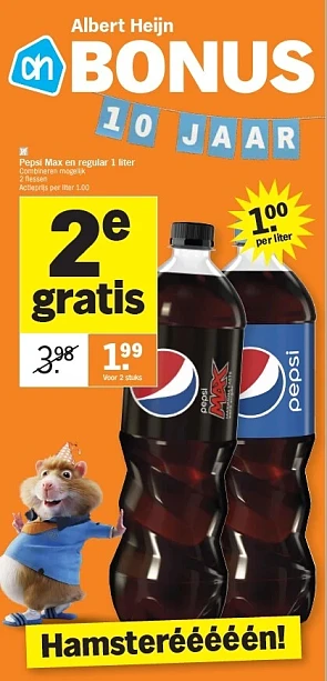Albert Heijn viert volgende week 10 jaar hams...