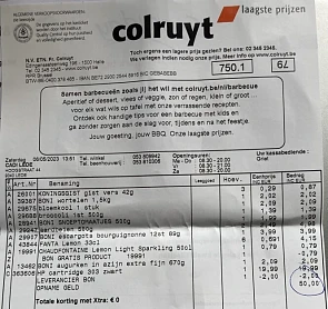 Colruyt 6/5 Aardbeien 2x 500 gram 2,49€ /st...