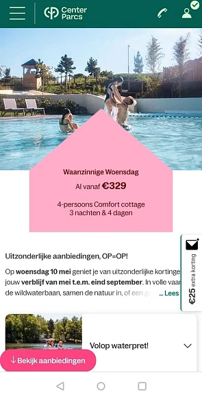 Waanzinnige Woensdag bij Center Parcs 🌲 Vana...