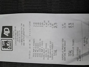 Delhaize 80 punten inruilen tegen melkbroodje...
