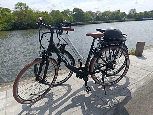 Eerste tour gedaan met de nieuwe elektrische...