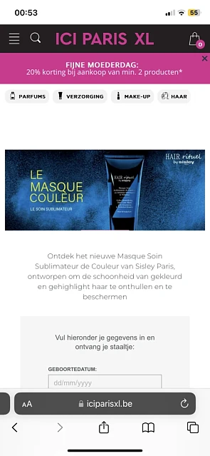 Gratis staaltje van Color Beautifying Hair Ca...