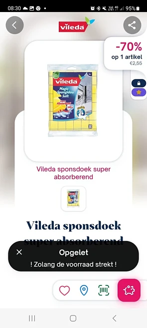 Shopmium eerst gold status om hiervan te kunn...