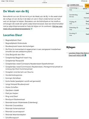 Stad Diest Aanvullend is er van 28 mei tot 4...