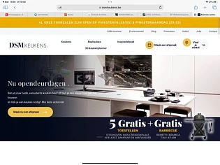 Bestel nu je keuken en ontvang 5 gratis keuke...