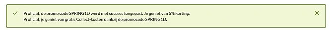 5% korting bij Delhaize + gratis klaarzetten...