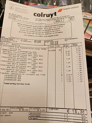 Aoste plus kippeworstjes met courgette €3,75/...