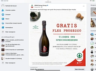 Bij aankoop vanaf €30 krijg je een gratis fle...