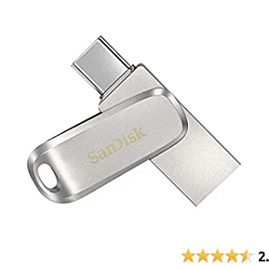 SanDisk Ultra Dual Drive Luxe USB Type C Flas...