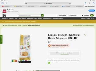 LilaLou Biscuits | Koekjes | Haver & Granen |...