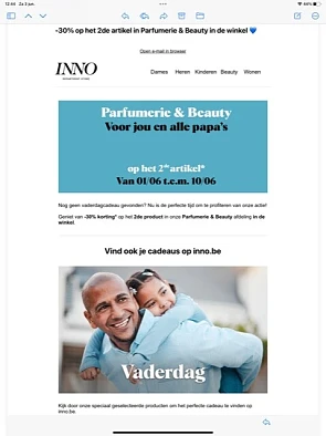 Geniet van -30% korting op het 2de product in...