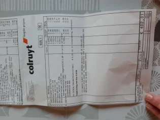 Colruyt averbode ●Spa rein 1,5L. 12 flessen...