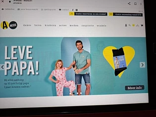 A-mode bij elke aankoop op 10 juni krijgt pap...
