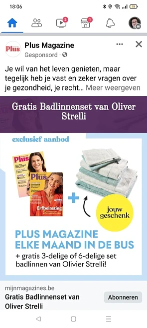 Koop de plus magazine voor 1 jaar en krijg 4%...