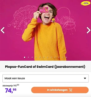 🚨32% de réduction sur les abonnements Plopsa...