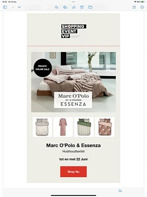 Marc O'Polo & Essenza Huishoudtextiel tot en...