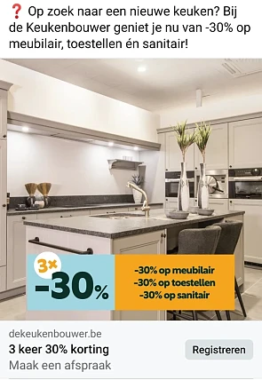Op zoek naar een nieuwe keuken? Bij de Keuken...