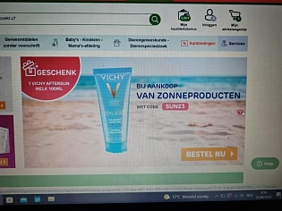Bij Newpharma gratis Vichy aftersun bij aanko...