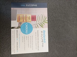Gratis Eucerin douchegel twv €7 bij uw bestel...