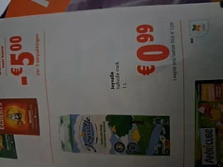Colruyt vanaf morgen rode prijs €0,99 joyvall...