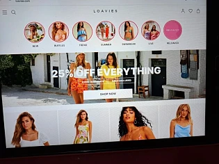 loavies.com 25% op alles exclusief sale