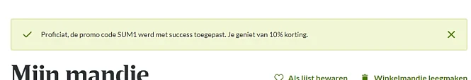 10% korting bij Delhaize. Enkel online en in...