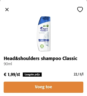 Head & shoulders in de colruyt laagste prijs:...